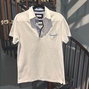 Men's White Polo Shirt